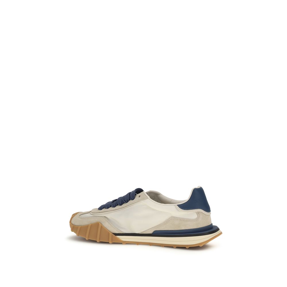 Dolce & Gabbana Mehrfarbige Kalbsleder Bos Taurus Athletic Sneaker