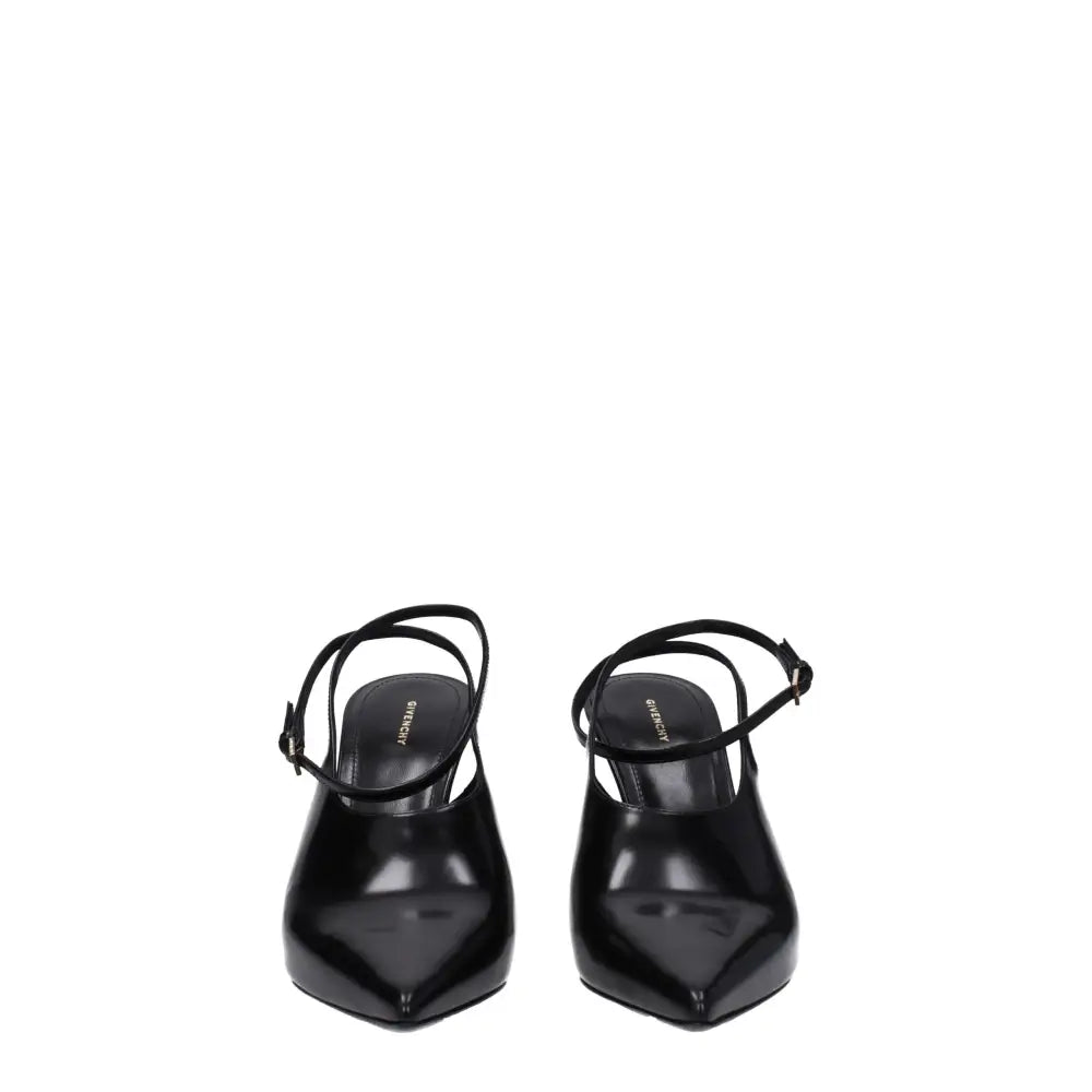 Givenchy Schwarze Leder-Pumps