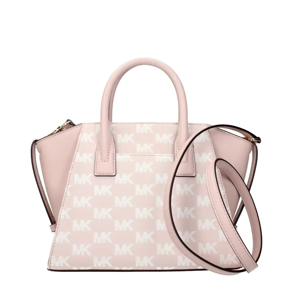 Michael Kors Rosa Stoffhandtasche