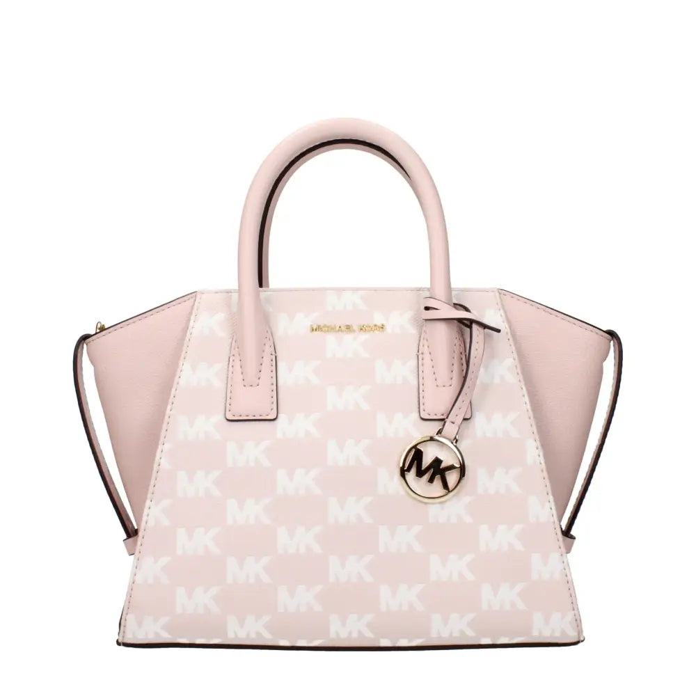 Michael Kors Rosa Stoffhandtasche