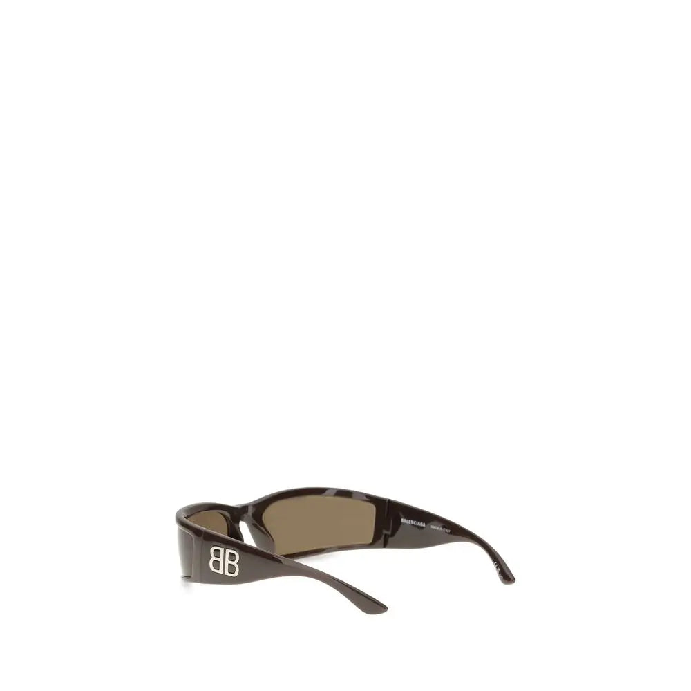 Balenciaga Braune Sonnenbrille aus Acetat