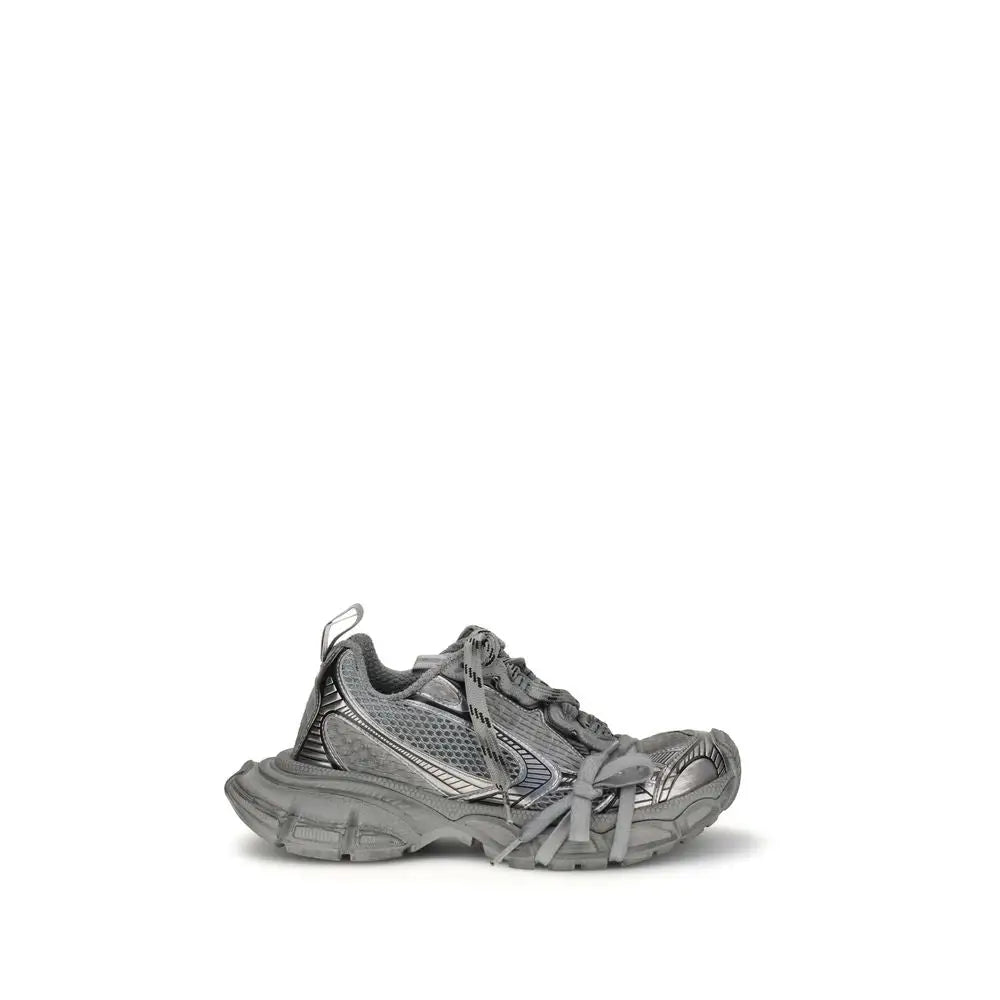 Balenciaga Graue Polyurethan-Sneaker im Chunky-Stil - EU40/US10