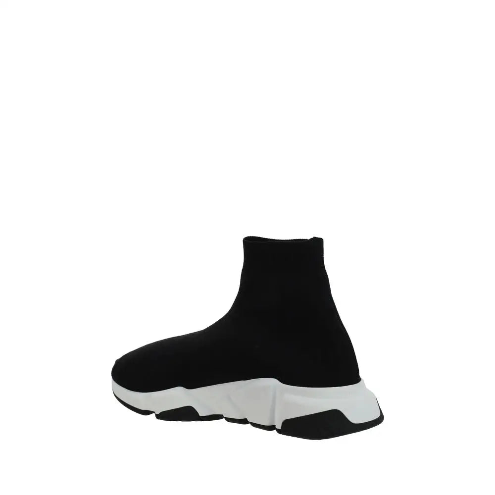 Balenciaga Schwarze Sneaker aus Elasthan im Athletic-Stil