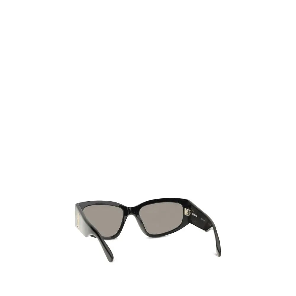 Balenciaga Schwarze Sonnenbrille aus Acetat