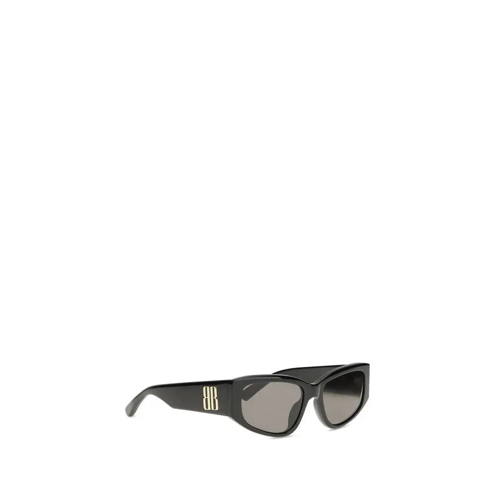 Balenciaga Schwarze Sonnenbrille aus Acetat