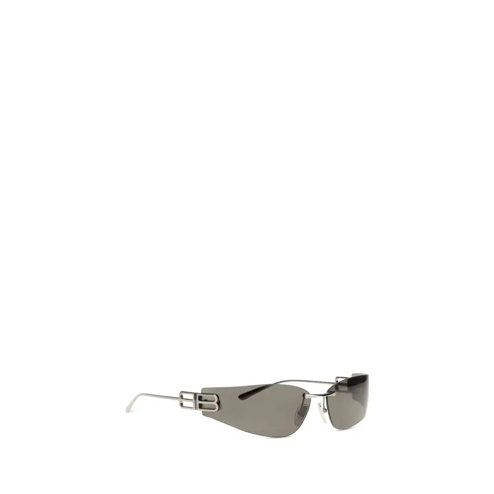 Balenciaga Schwarze Sonnenbrille aus Metall