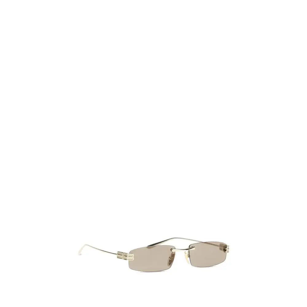 Balenciaga Sonnenbrille aus Goldmetall