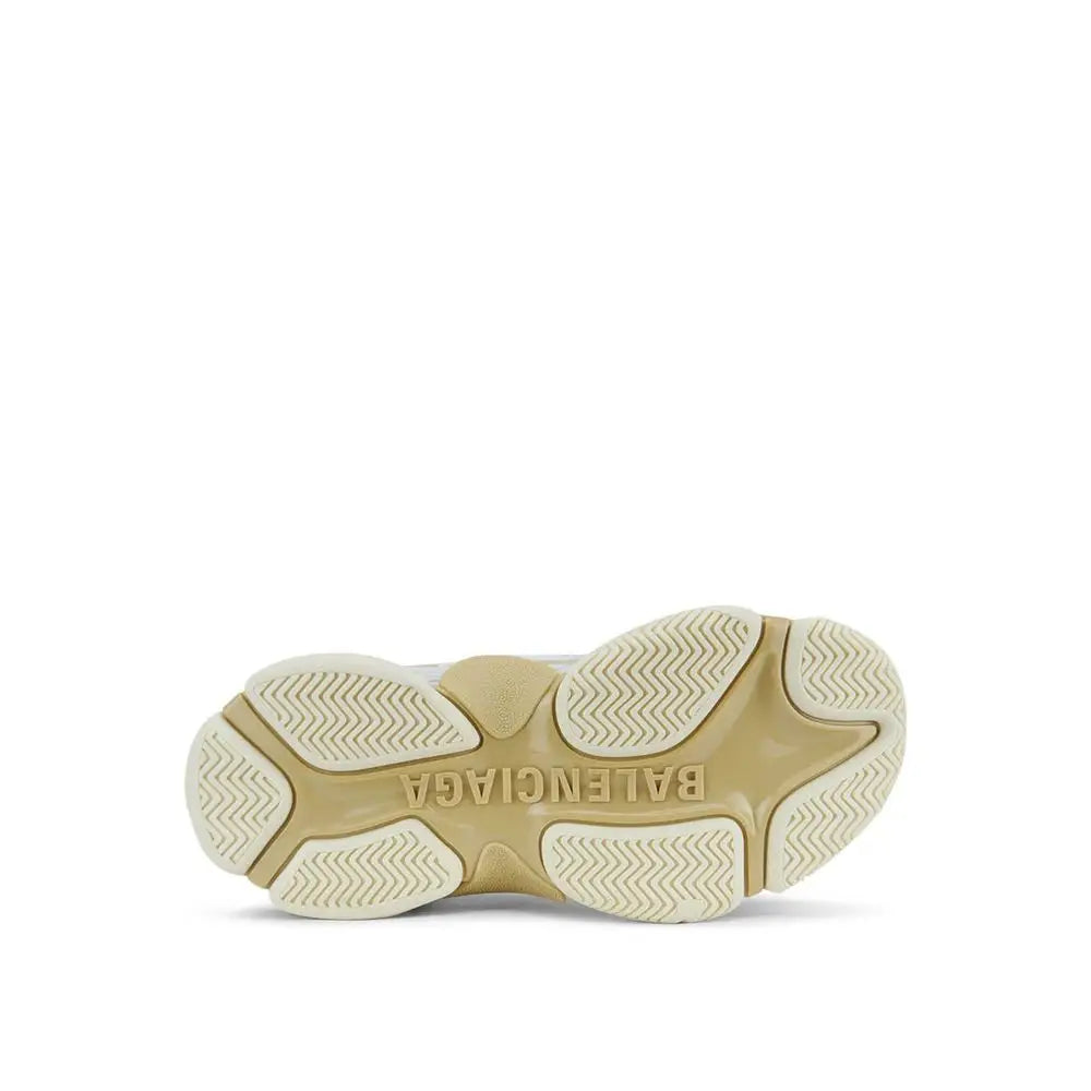 Balenciaga Weiße Kalbsleder Chunky Sneaker - EU40/US10