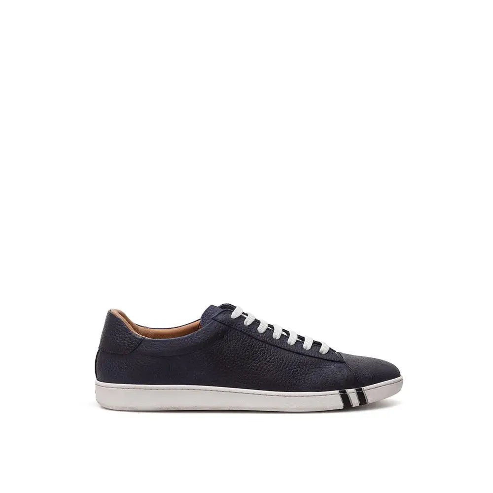 Bally Elegante Blaue Leder Sneakers für Männer - EU39/US6