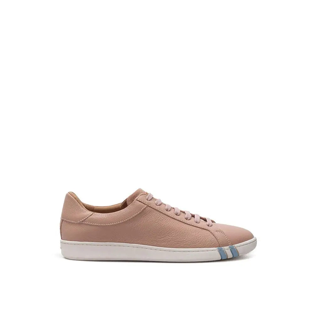 Bally Elegante rosa Leder-Sneakers - EU38/US8