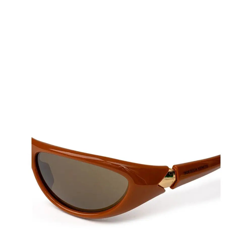 Bottega Veneta Braune Sonnenbrille aus Acetat