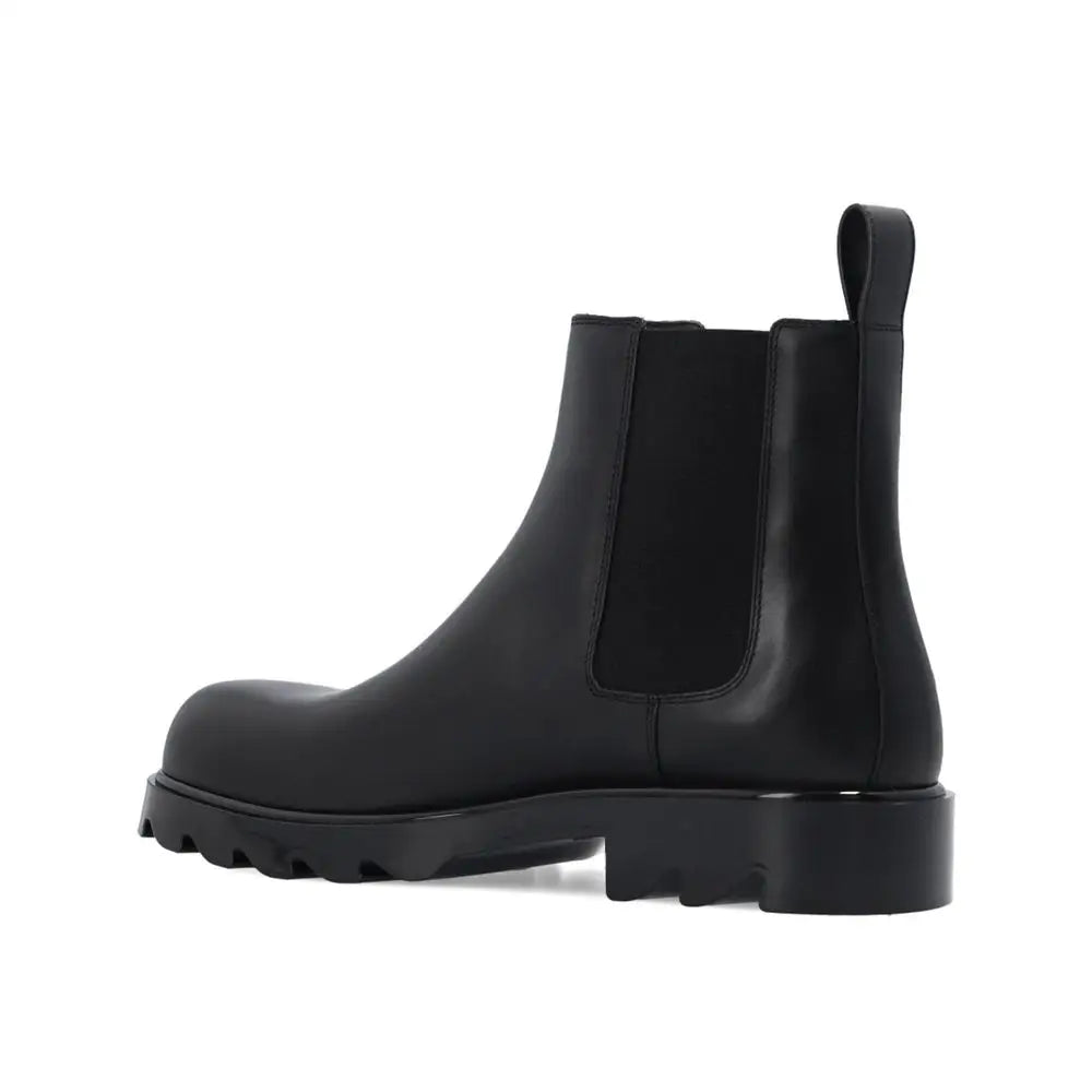 Bottega Veneta Schwarze Chelsea Boots aus Kalbsleder - EU42.5/US9.5