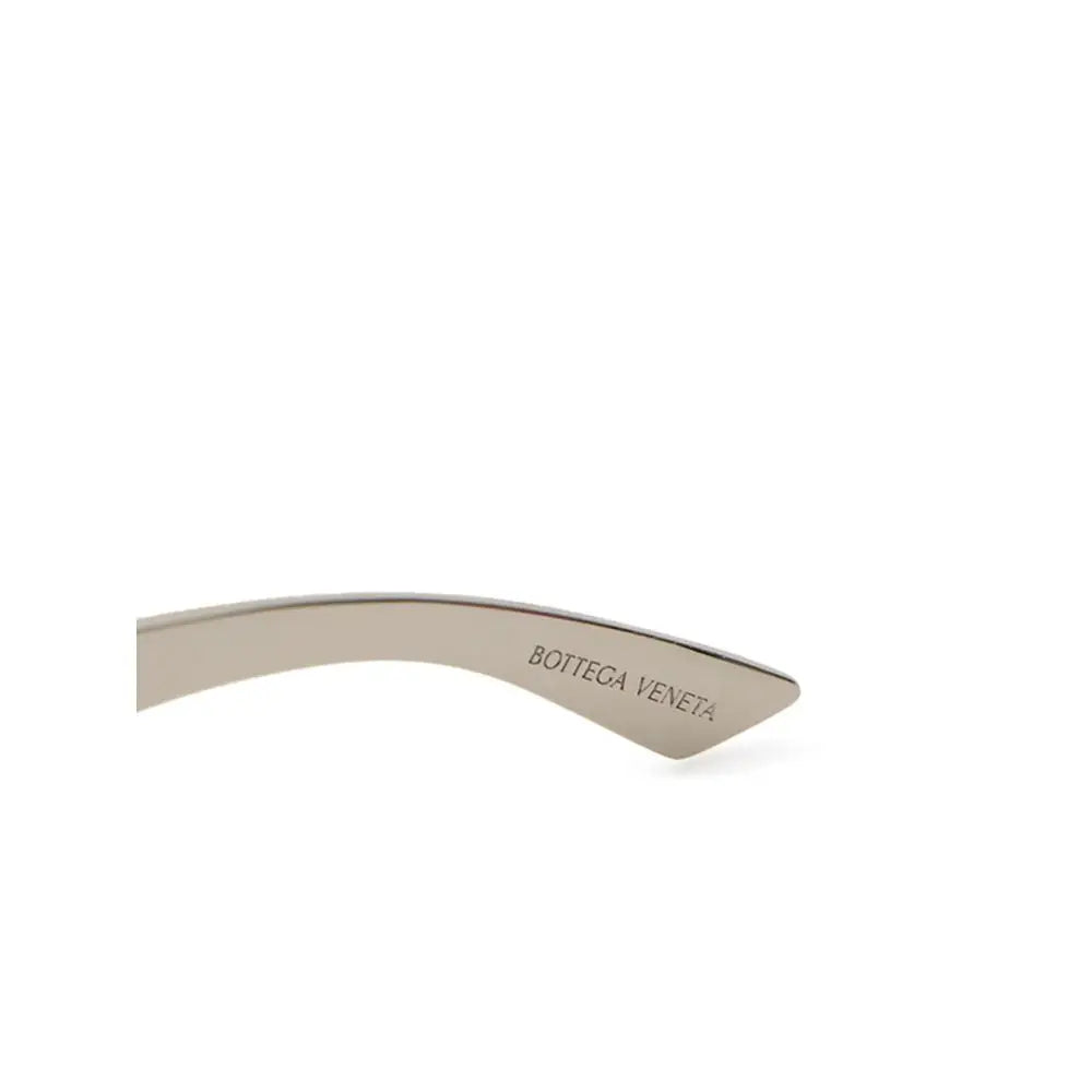 Bottega Veneta Sonnenbrille aus Grauem Metall