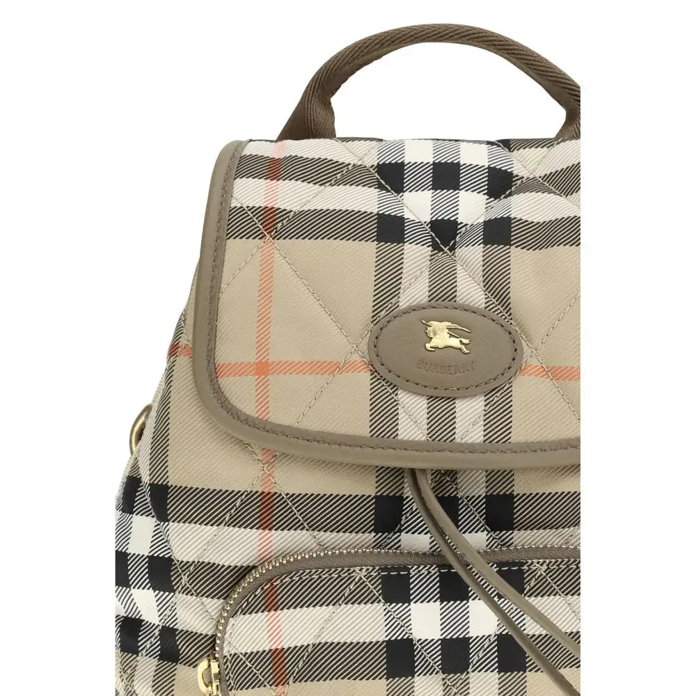 Burberry Beiger Rucksack aus Polyamid