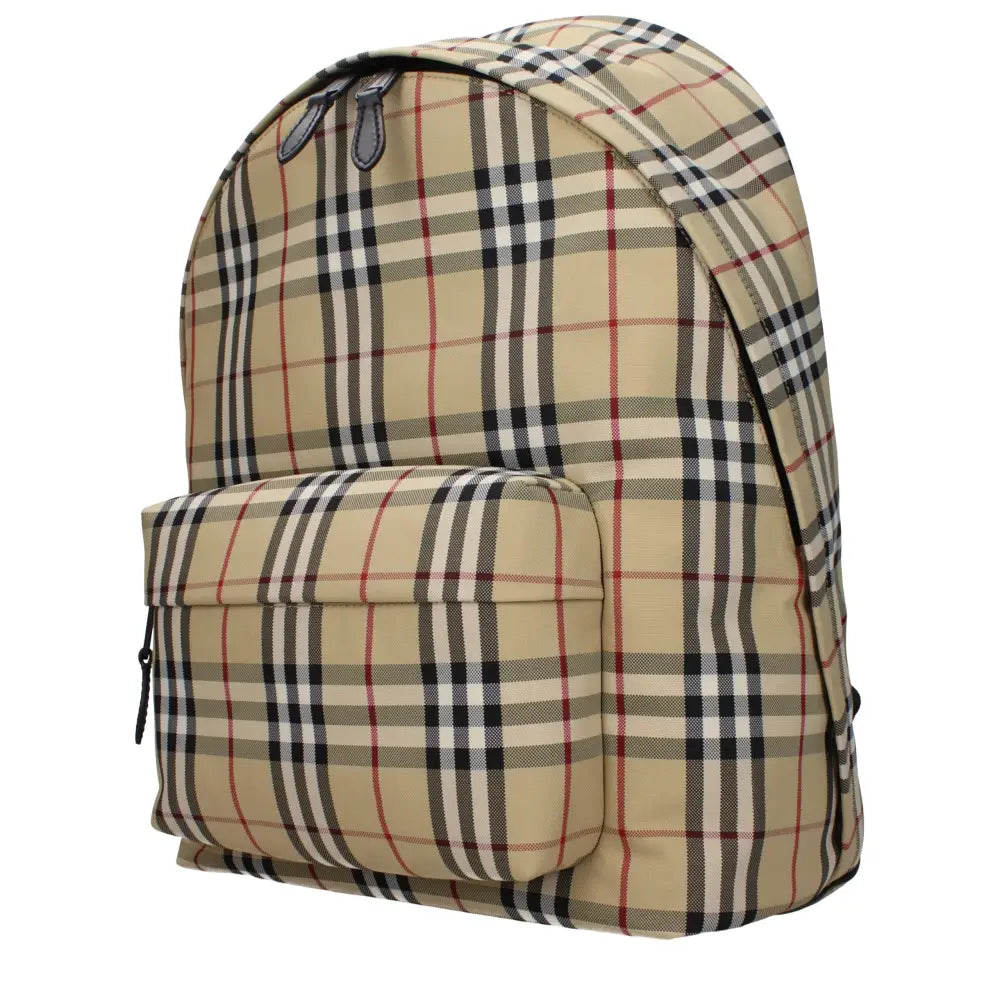Burberry Beiger Stoffrucksack