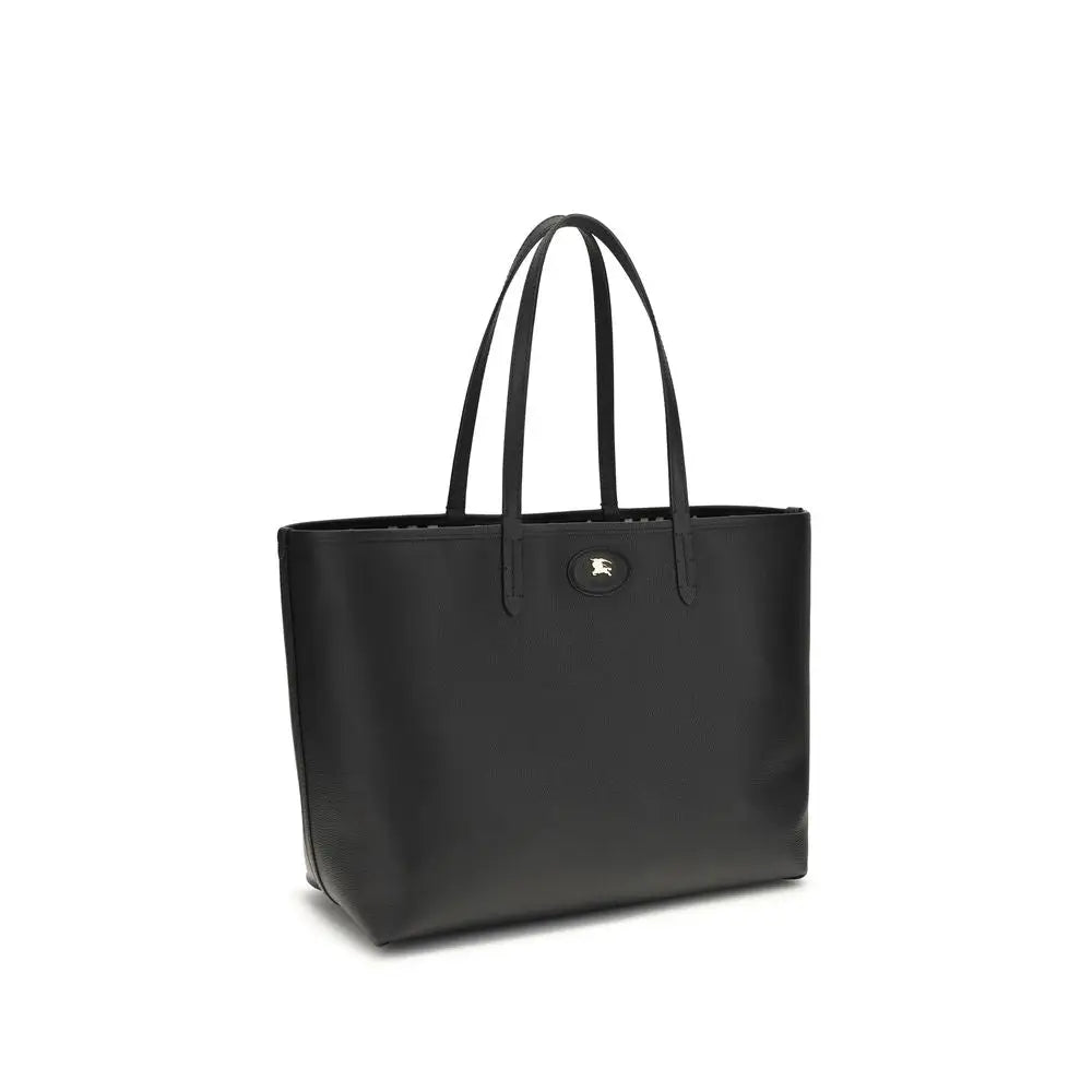 Burberry Schwarze Bos Taurus Kalbsleder Schultertasche