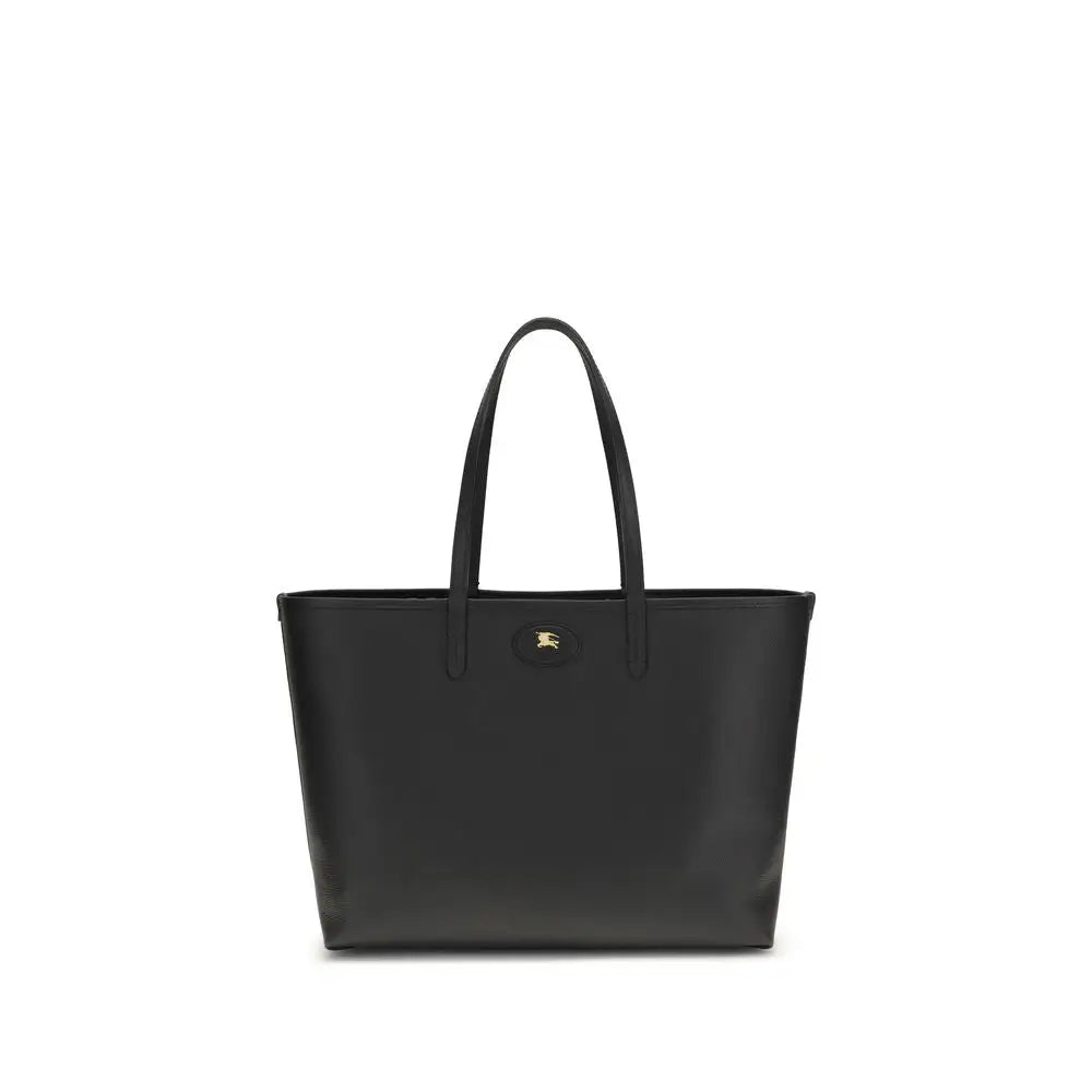 Burberry Schwarze Bos Taurus Kalbsleder Schultertasche
