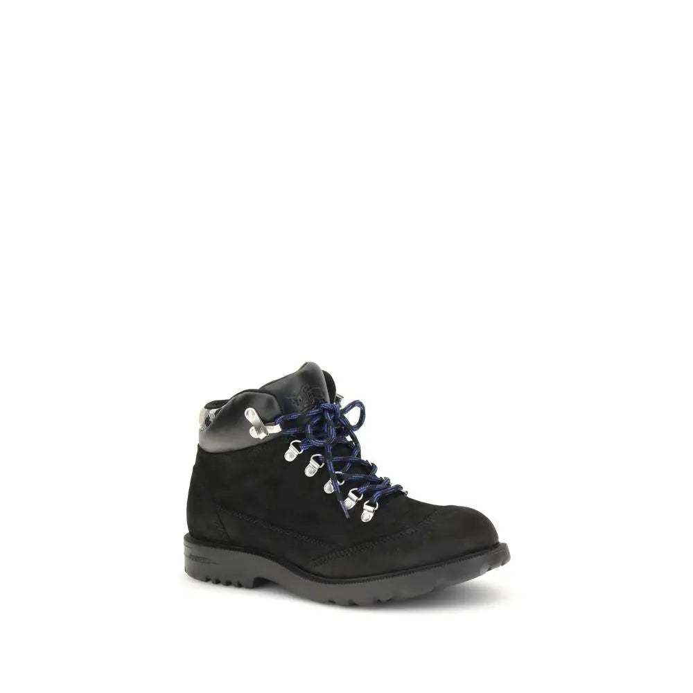 Burberry Schwarze Kalbshaut Bos Taurus Schnürstiefel - EU41/US8