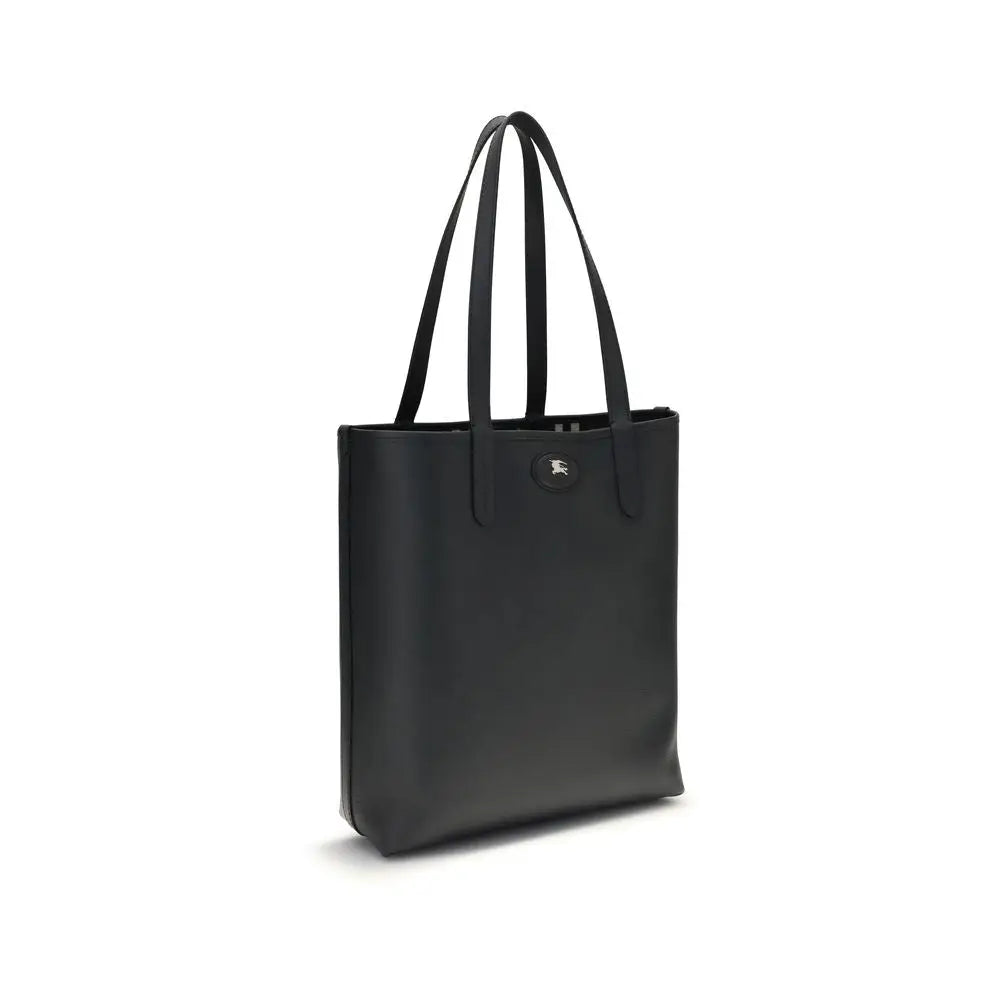 Burberry Schwarze Kalbshaut Bos Taurus Schultertasche