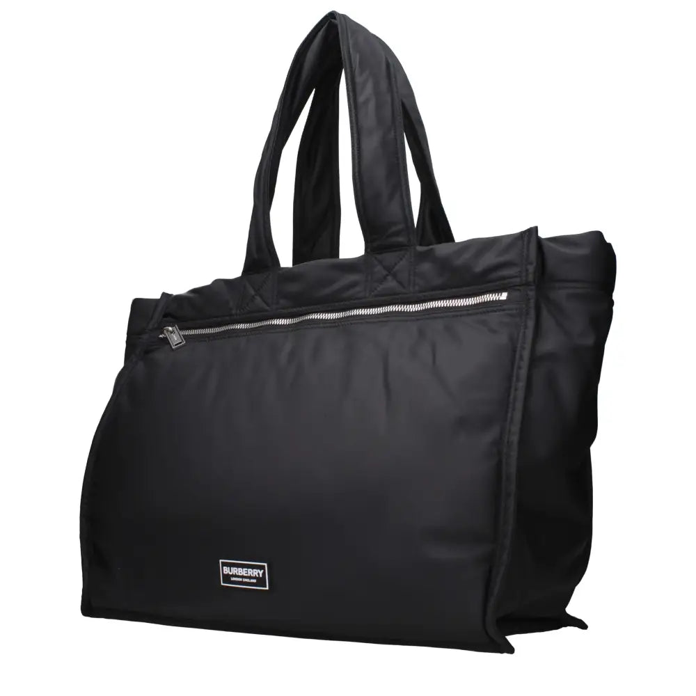 Burberry Schwarze Nylon Schultertasche