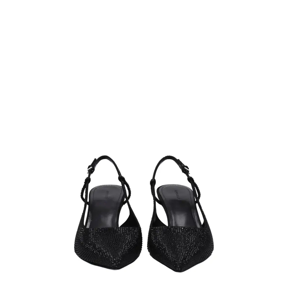 Givenchy Schwarze Stoffpumps