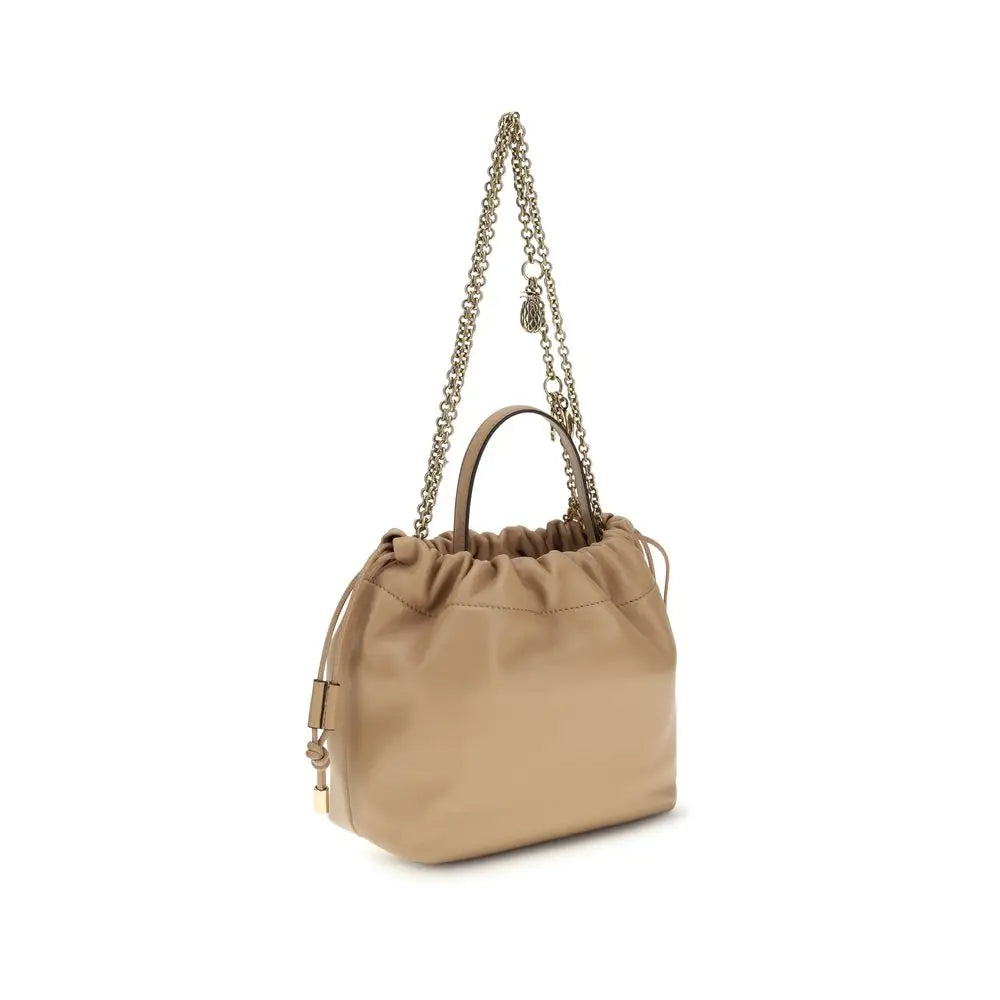 Chloé Beige Lamm Ovis Aries Aries Schultertasche