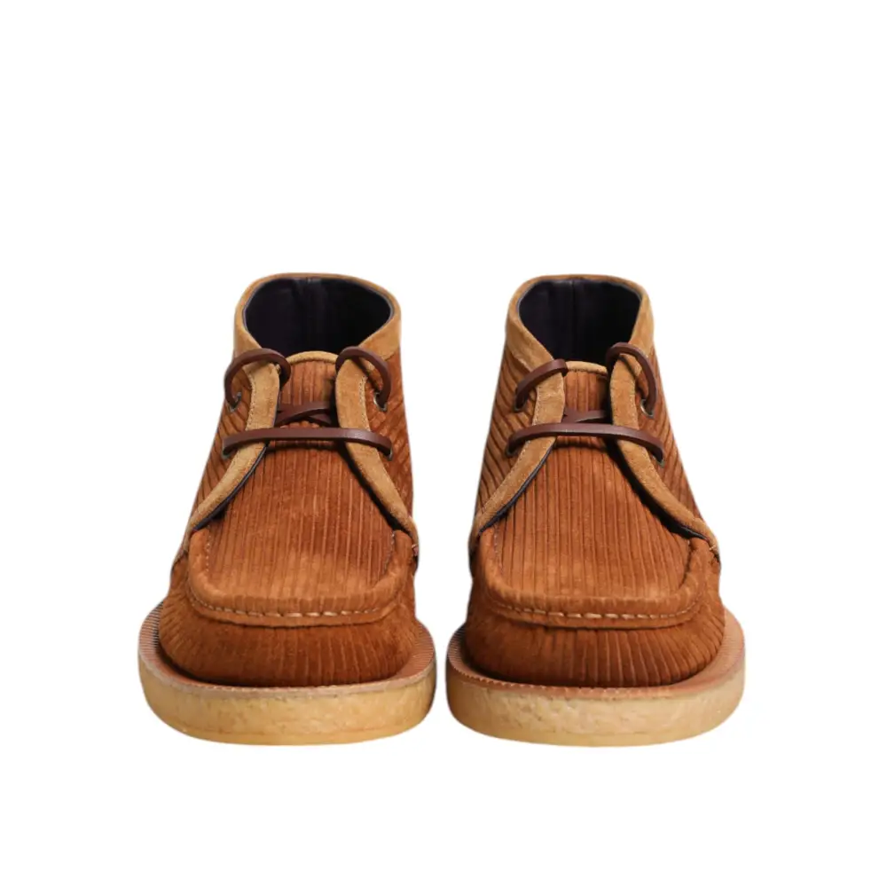 Dolce & Gabbana Braun Wildleder Nubukleder Desert Stiefeletten Schuhe