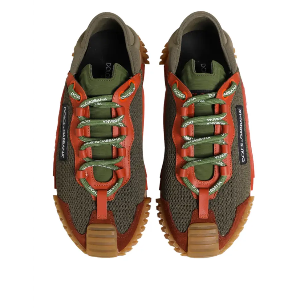 Dolce & Gabbana Bunte NS1 Sneakers mit Schnürung - EU40/US7