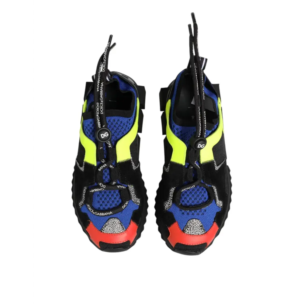 Dolce & Gabbana Bunte Sorrento Sneakers mit niedrigem Schaft - EU35/US4.5