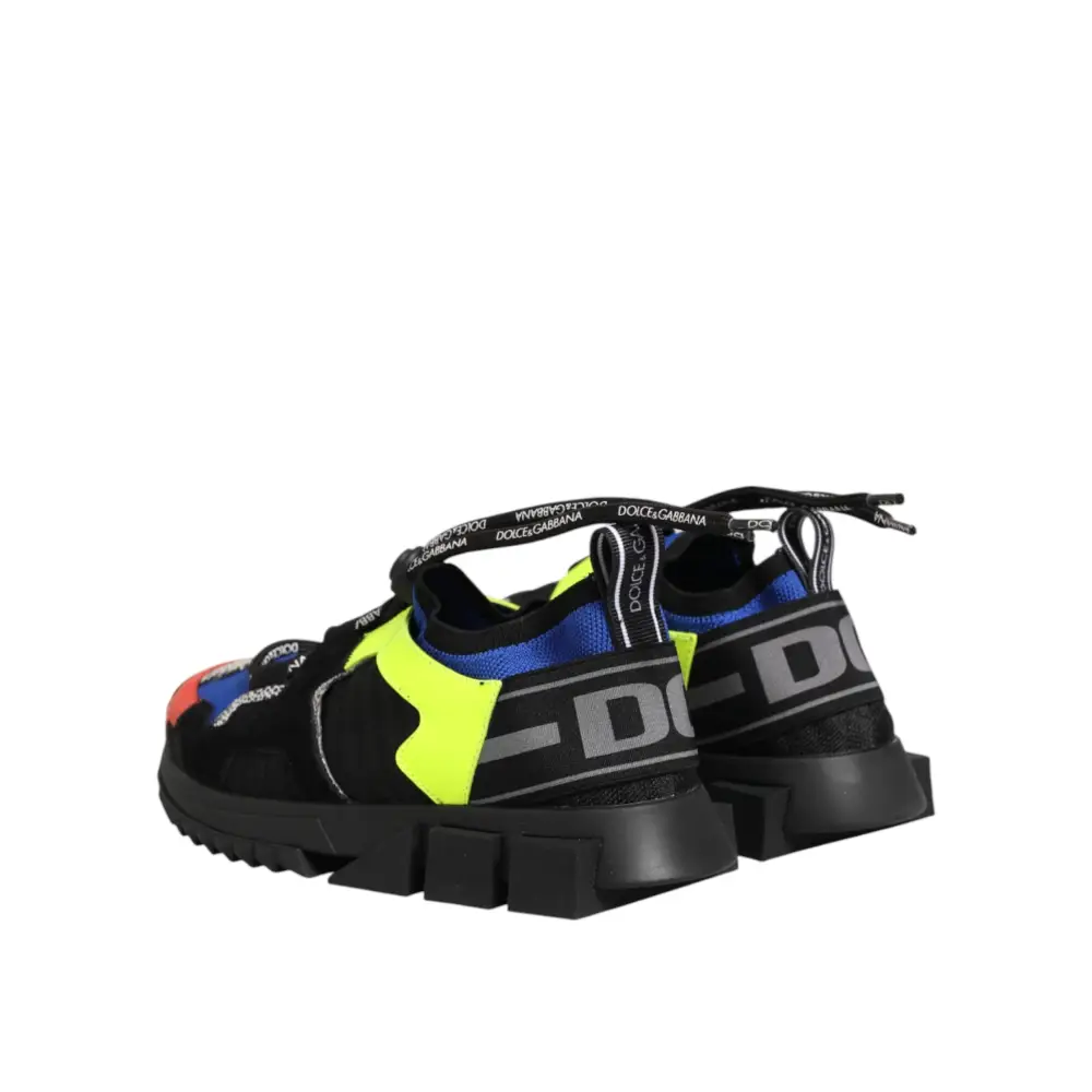 Dolce & Gabbana Bunte Sorrento Sneakers mit niedrigem Schaft - EU35/US4.5