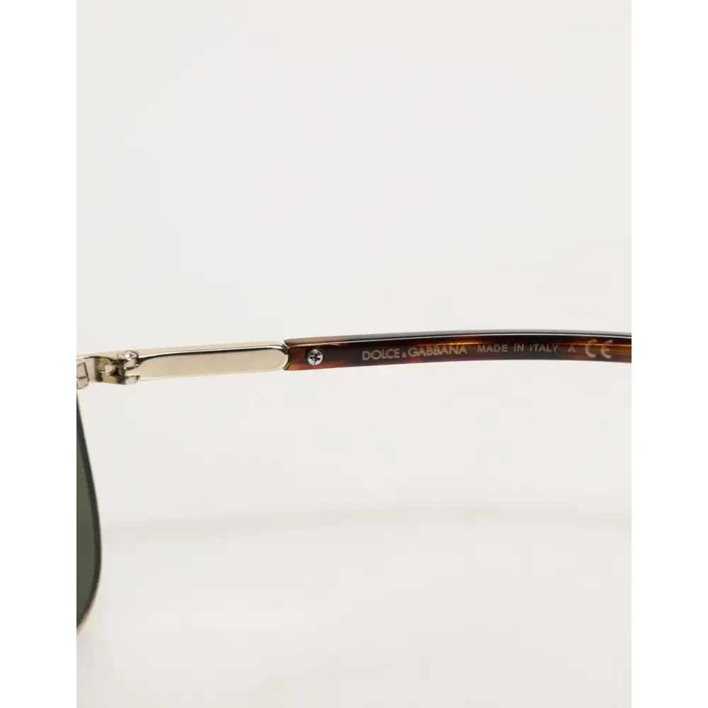 Dolce & Gabbana DG2125 Silberne Aviator-Sonnenbrille