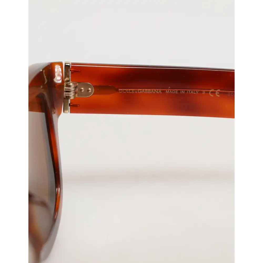 Dolce & Gabbana DG4391 Grüne und Braune Unisex-Sonnenbrille mit Acetat-Rahmen