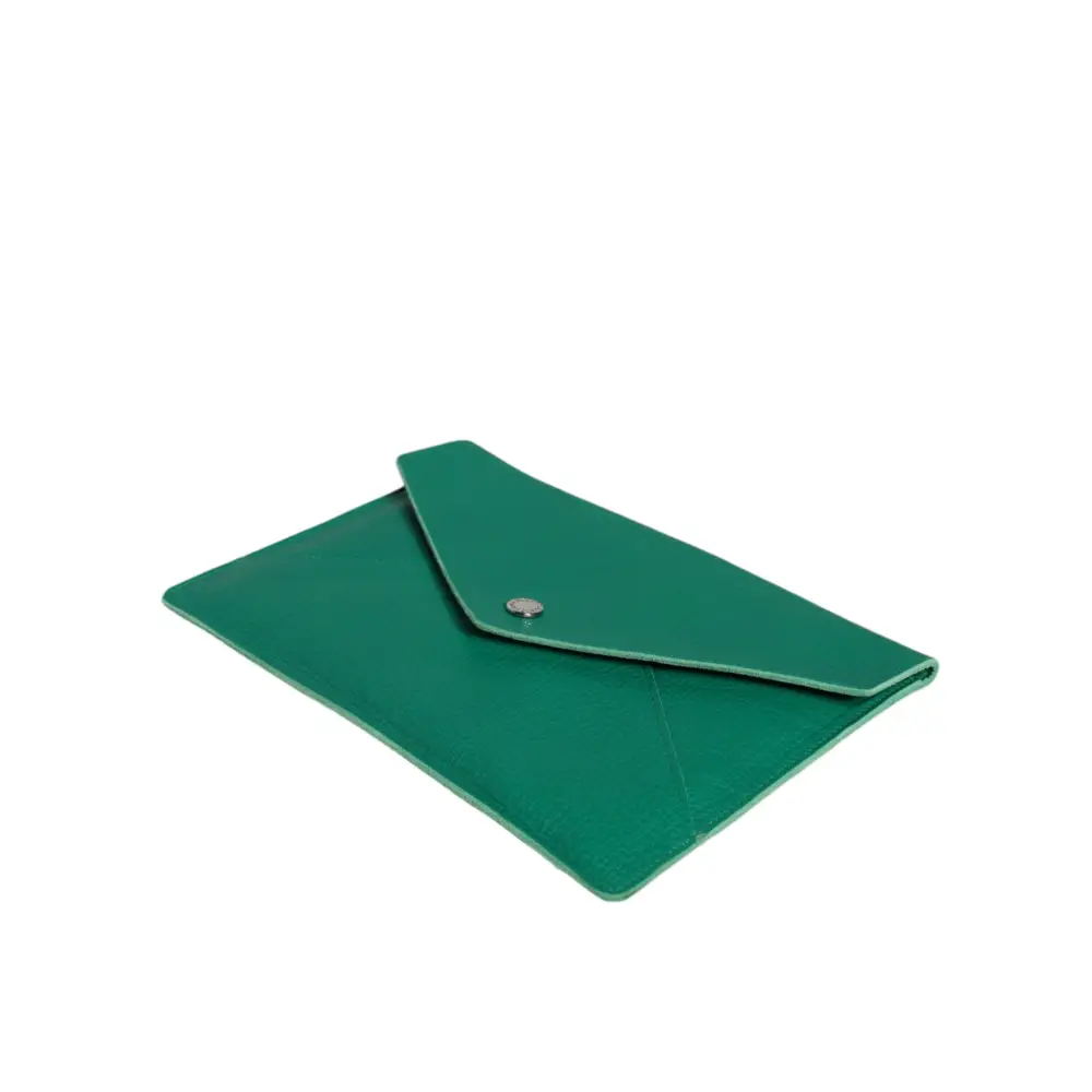 Dolce & Gabbana Grüne Lederhandtasche Clutch Mini Purse Pouch Tablet Case