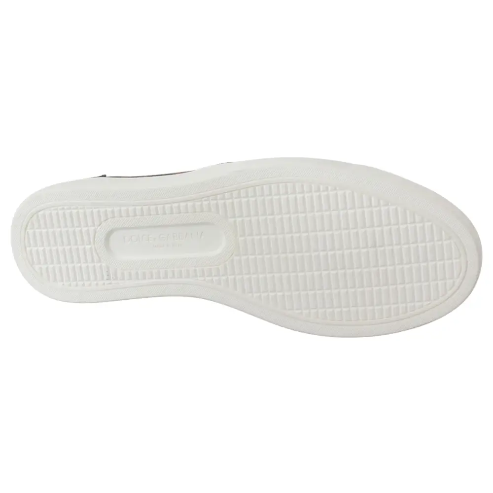 Dolce & Gabbana Leder Leopard #dgfamily Loafers Schuhe