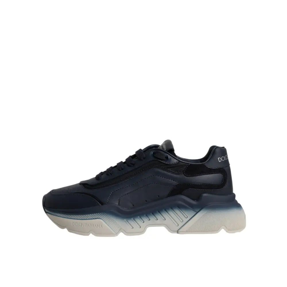 Dolce & Gabbana Marineblau Daymaster Low Top Männer Turnschuhe Schuhe