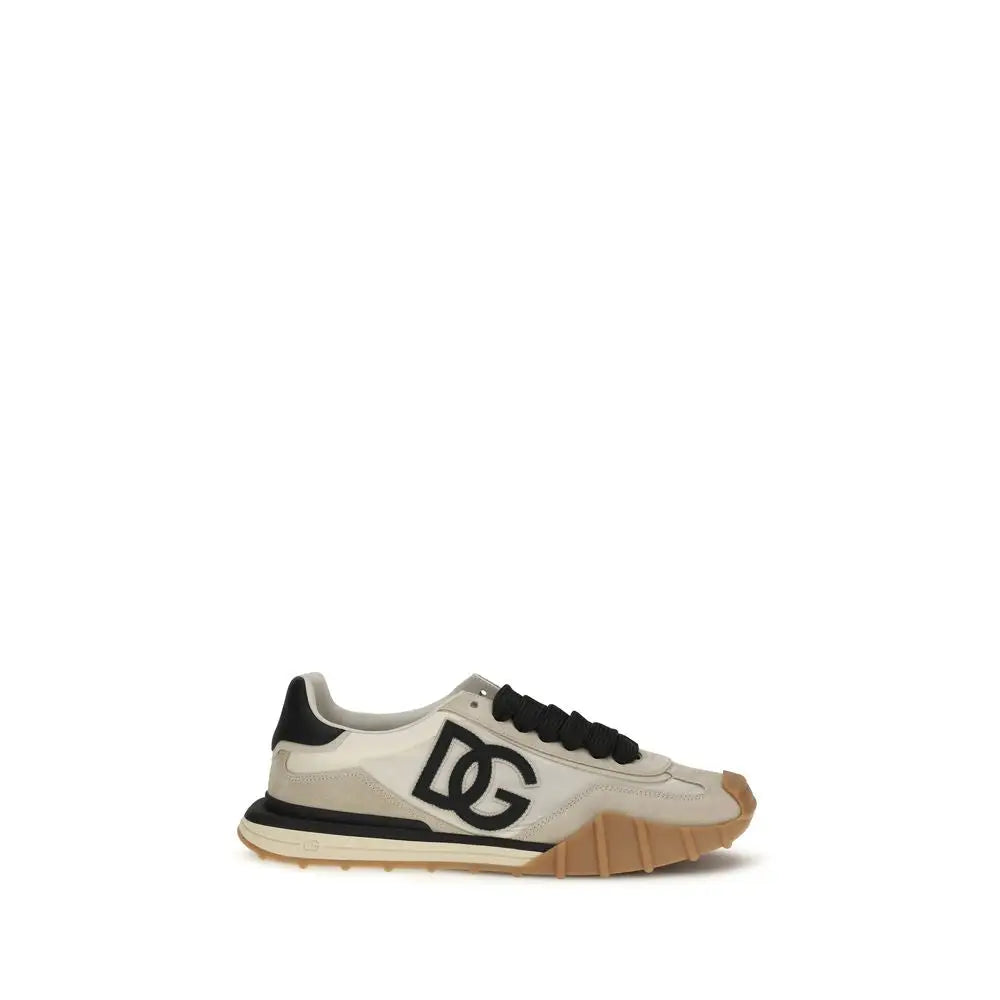 Dolce & Gabbana Mehrfarbige Kalbsleder Bos Taurus Athletic Sneaker
