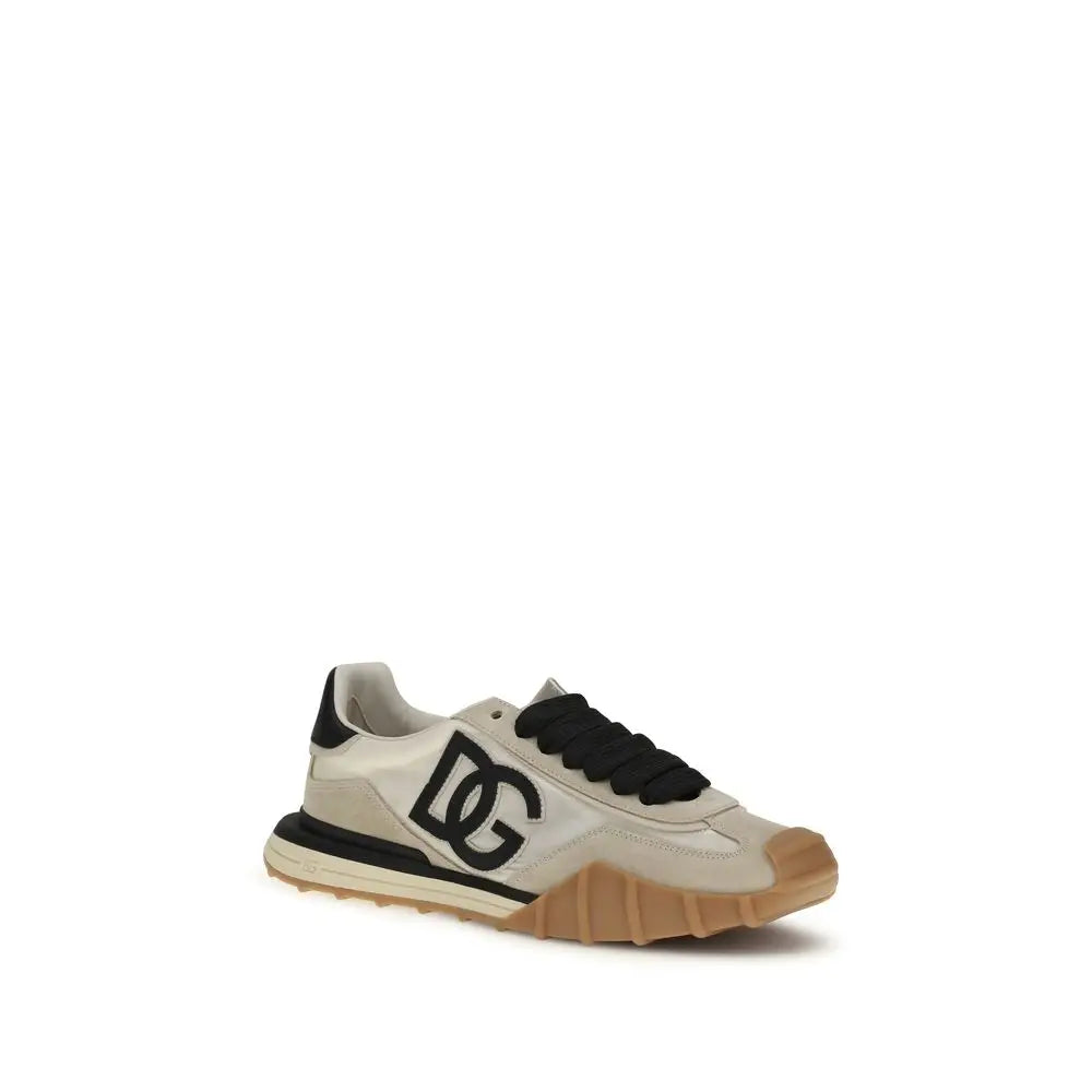 Dolce & Gabbana Mehrfarbige Kalbsleder Bos Taurus Athletic Sneaker