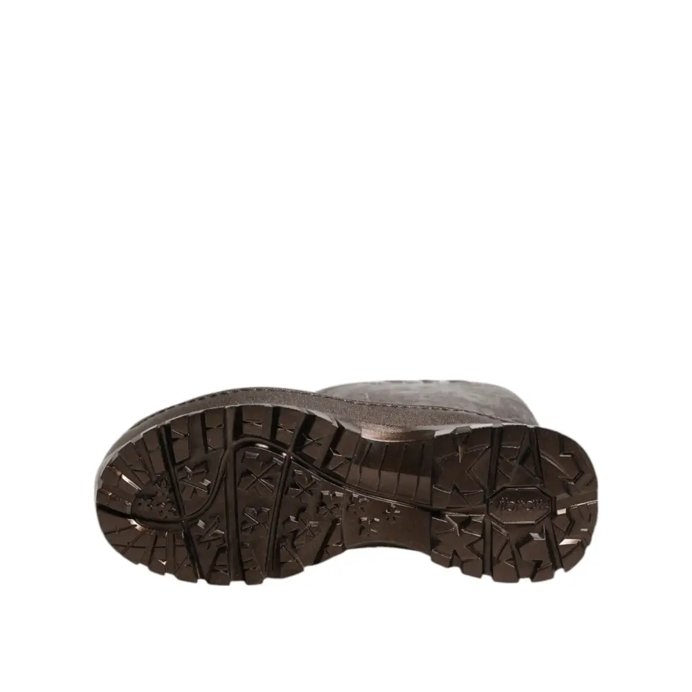 Dolce & Gabbana Metallic Bronze Pull On Regen Stiefel Schuhe - EU41/US10.5