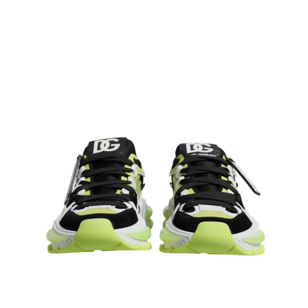 Dolce & Gabbana Multicolor Airmaster Low Top Turnschuhe Schuhe