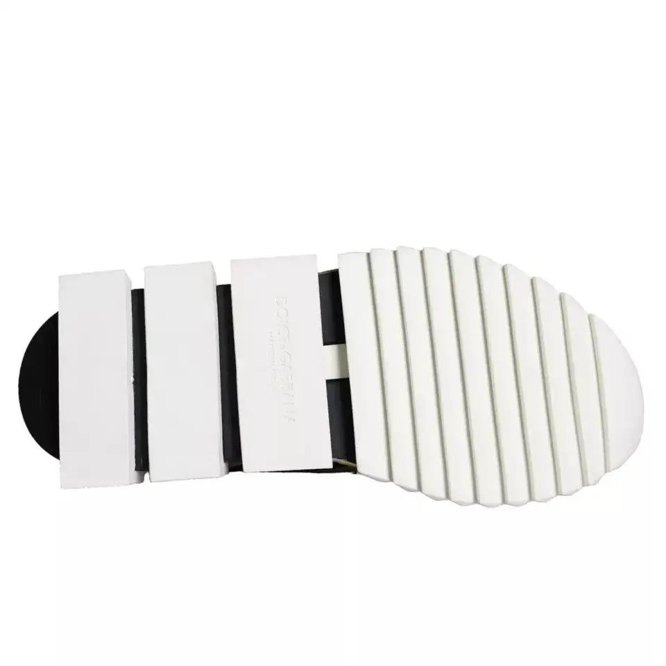 Dolce & Gabbana Multicolor Comet Star Print Sorrento Turnschuhe Schuhe - EU37/US6.5