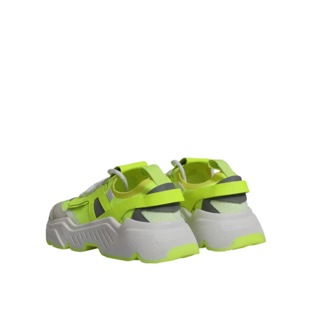 Dolce & Gabbana Multicolor Daymaster Low Top Turnschuhe Schuhe - EU 38.5 | US 5.5