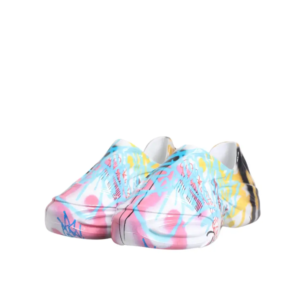 Dolce & Gabbana Multicolor Graffiti Daymaster Turnschuhe Schuhe