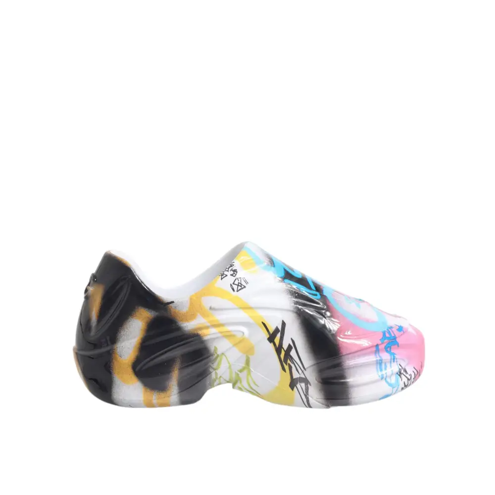 Dolce & Gabbana Multicolor Graffiti Daymaster Turnschuhe Schuhe