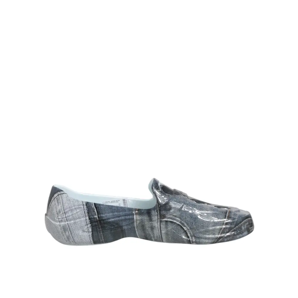 Dolce & Gabbana Multicolor Gummi Männer Low Top Turnschuhe Schuhe - EU44/US11