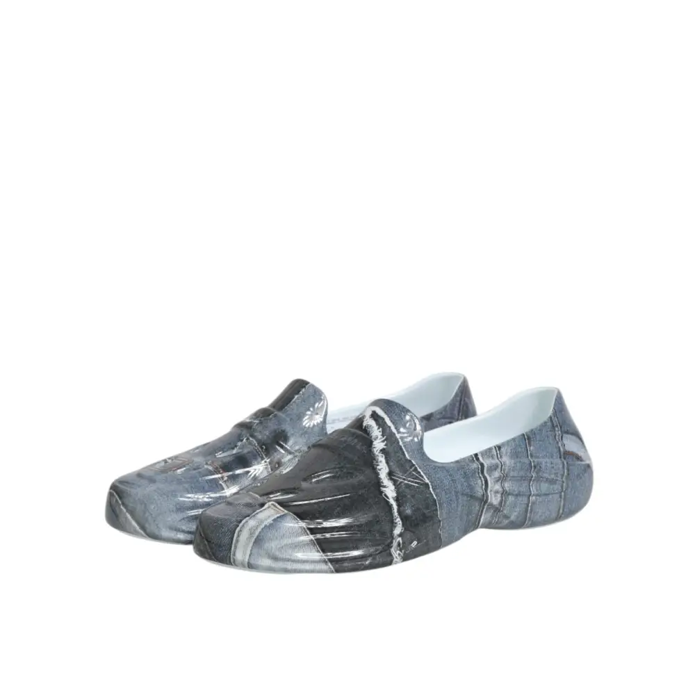 Dolce & Gabbana Multicolor Gummi Männer Low Top Turnschuhe Schuhe - EU44/US11