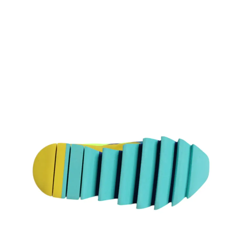 Dolce & Gabbana Multicolor Leder Low Top Männer Turnschuhe Schuhe - EU39/US6