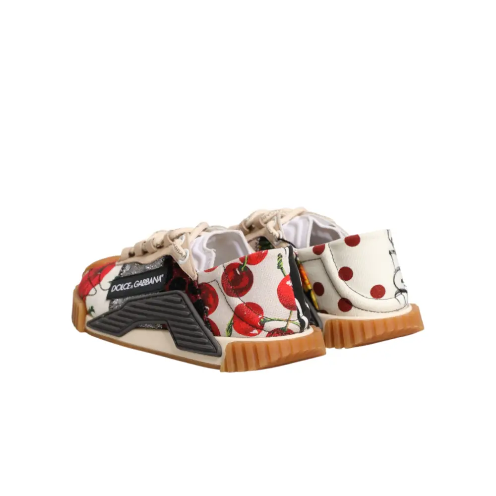 Dolce & Gabbana Multicolor-Logo-Low-Top-NS1-Sneakers