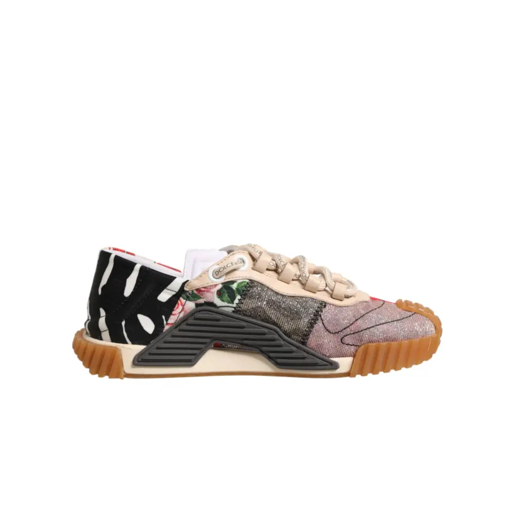 Dolce & Gabbana Multicolor-Logo-Low-Top-NS1-Sneakers
