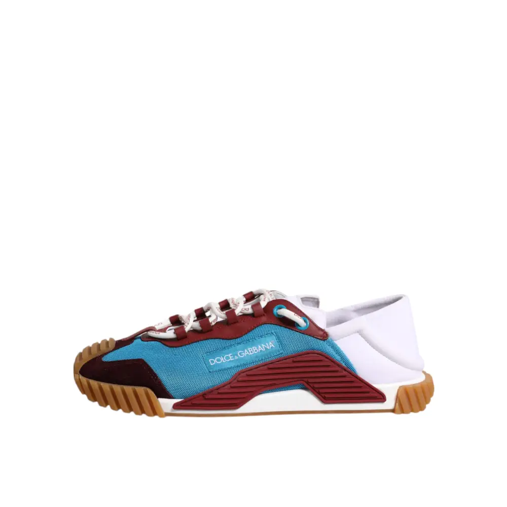 Dolce & Gabbana Multicolor Nylon NS1 Low Top Turnschuhe Schuhe - EU44/US11