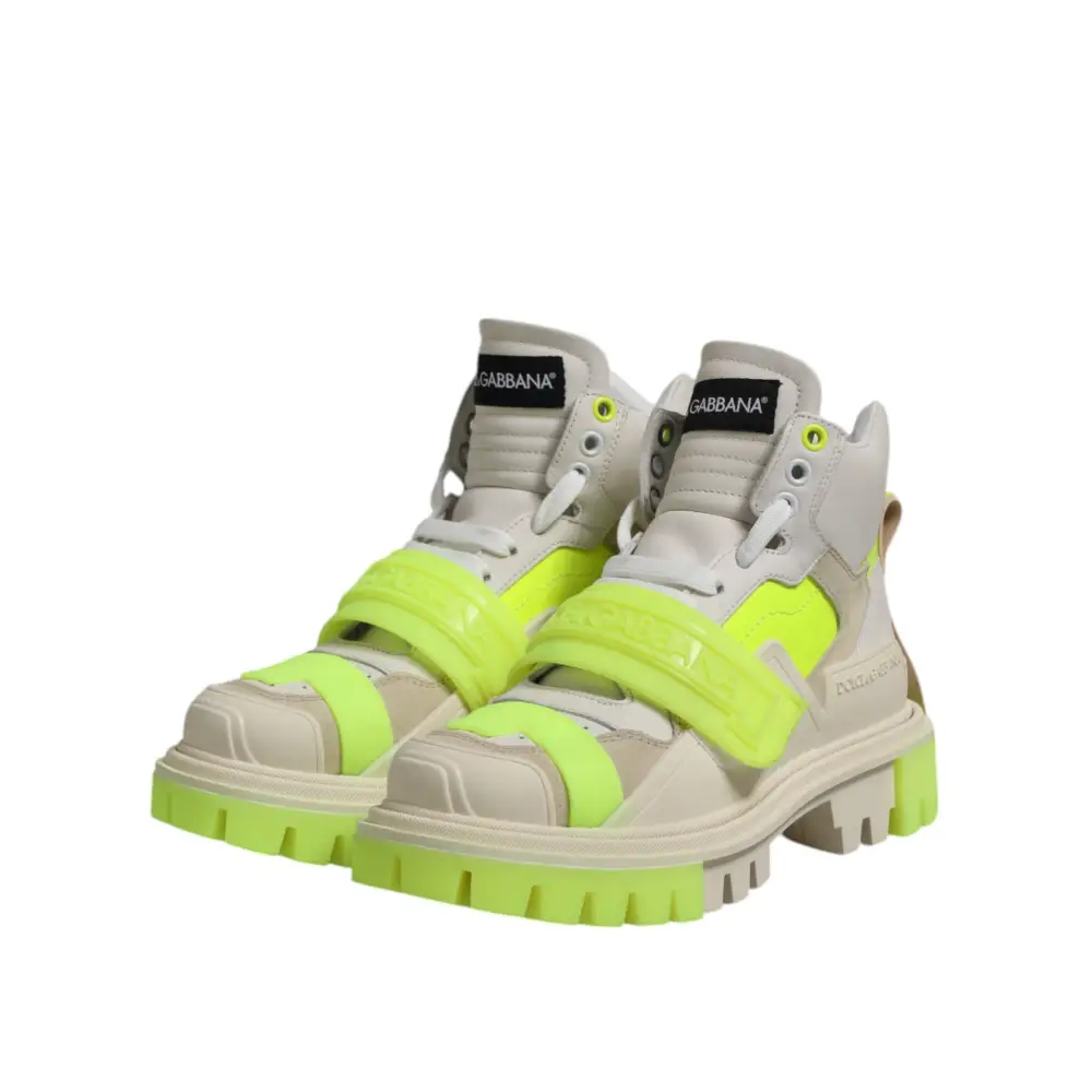 Dolce & Gabbana Multicolor Trekking Stiefel Turnschuhe Schuhe - EU35/US4.5